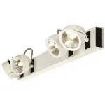 KALU 4 LONG LED светильник накладной с COB LED 60Вт, 3000К, 4000лм, 24°, белый/ черный