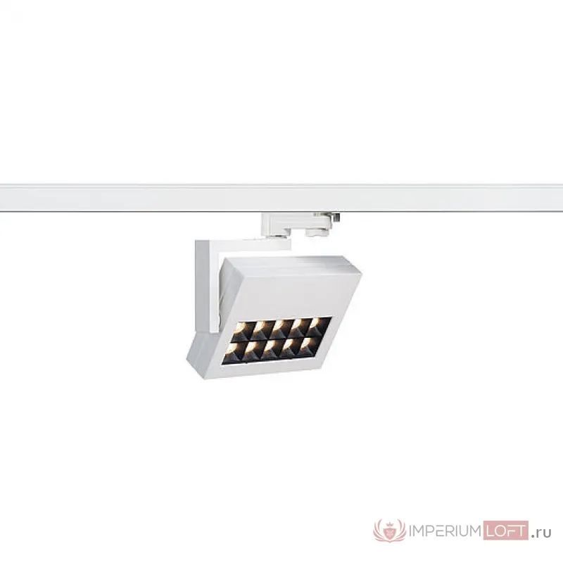 3Ph, PROFUNO светильник с 10 LED 18Вт, 3000К, 1020lm, 30°, белый от ImperiumLoft