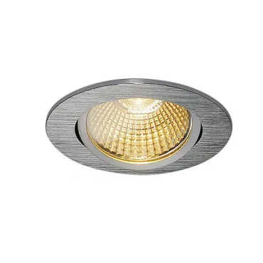 NEW TRIA 68 LED ROUND SET светильник с COB LED 9Вт (12Вт), 3000К, 800lm, 38°, с бл. питания, алюмин.