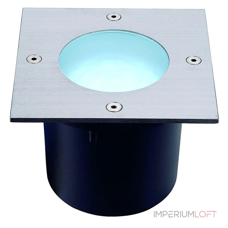WETSY SQUARE/ROUND светильник встраиваемый IP67 для лампы GX53 9Вт макс., сталь