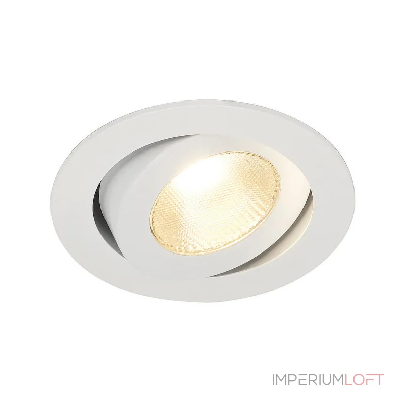 CONTONE® TURNO ROUND светильник встраиваемый с COB LED 13Вт (16Вт), 3000К-2000К, 890lm, с БП, белый CONTONE® TURNO ROUND светильник встраиваемый с COB LED 13Вт (16Вт), 3000К-2000К, 890lm, с БП, белый