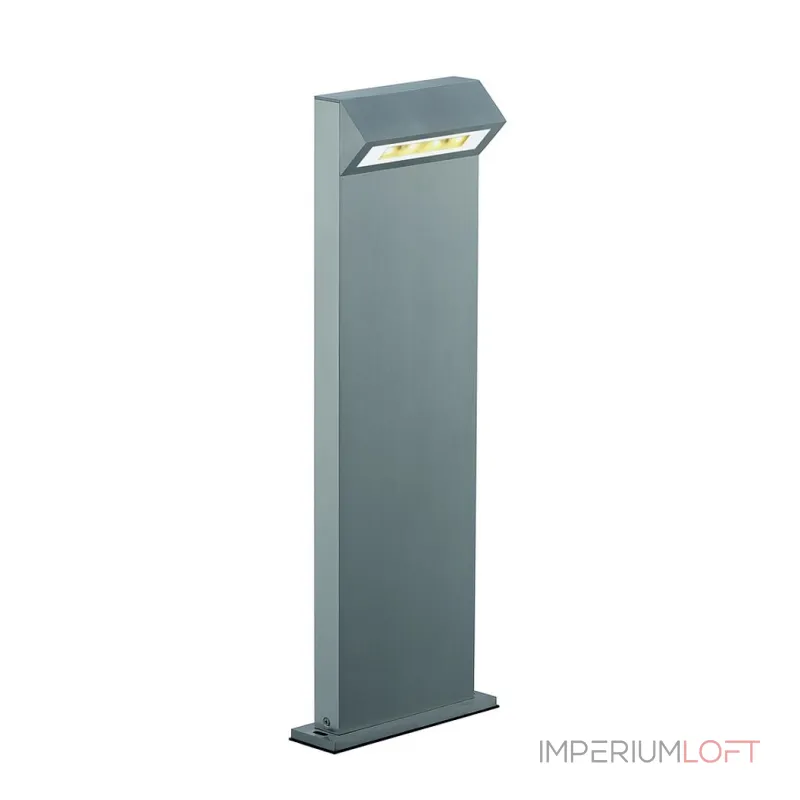 DELWA PATHLIGHT 60 светильник IP44 с 4-мя PowerLED по 1.5Вт (6.8Вт), 3000K, 100lm, матир. алюминий