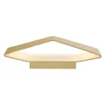 CARISO WL-4 светильник настенный с LED 2х9Вт (22Вт), 2700К, 1000lm, латунь