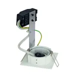 GU10 SP SQUARE светильник встраиваемый для лампы GU10 50Вт макс., белый