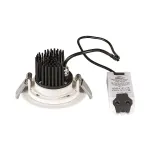 KINI светильник IP65 встраиваемый поворотный c LED 12Вт, 60°, 3000К, 850лм, белый