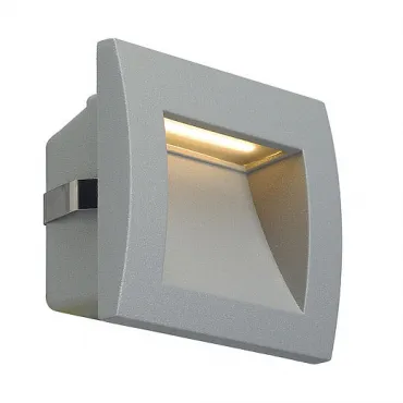 DOWNUNDER OUT LED S светильник встраиваемый IP55 c SMD LED 0.96Вт (1.7Вт), 3000К, 30lm, серебристый