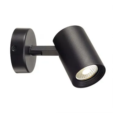 DEBASTO SINGLE светильник накладной с COB LED 7Вт (8Вт), 3000K, 360lm, черный