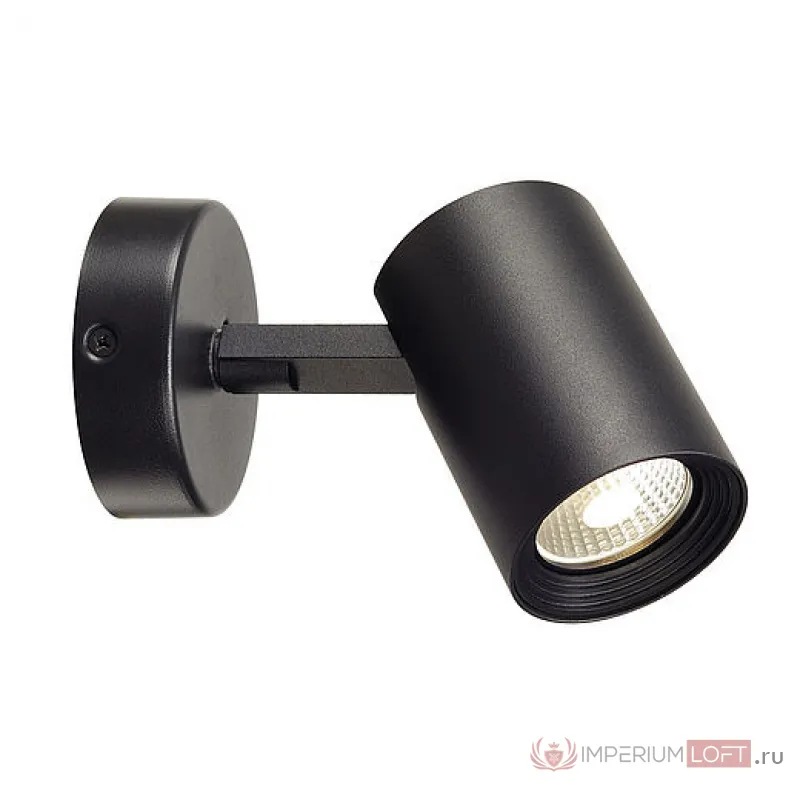 DEBASTO SINGLE светильник накладной с COB LED 7Вт (8Вт), 3000K, 360lm, черный от ImperiumLoft