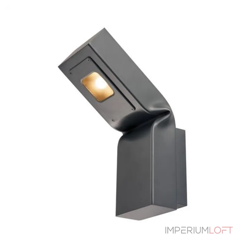 BENDO WL светильник настенный IP55 с LED 12Вт, 3000K, 80°, 820lm, антрацит