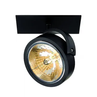 KALU RECESSED QRB 1 светильник встраиваемый для лампы QRB111 50Вт макс., матовый черный