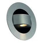 GILALED светильник встраиваемый 700mA c PowerLED 3Вт, 3000K, 135lm и синим LED 0.06Вт, серебристый