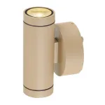 HELIA LED UP-DOWN светильник настенный IP55 c LED 12Вт, 3000К, 2x350lm, 38°, бежевый