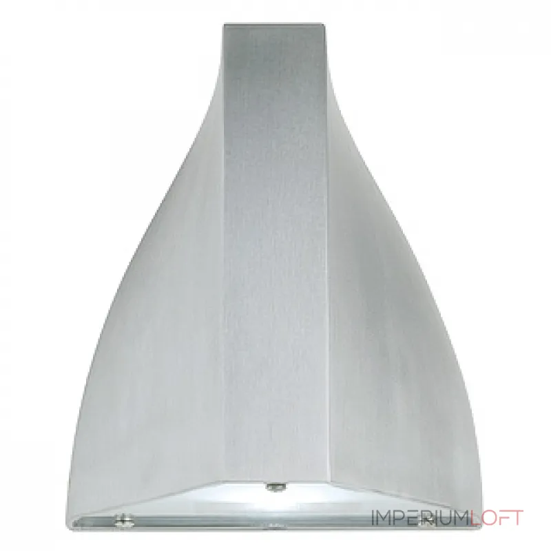 TENDA LED светильник настенный IP44 с 2-мя PowerLED по 3.3Вт (8Вт), 6500K, 340lm, матир. алюминий