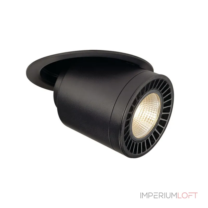 SUPROS MOVE светильник встраиваемый с LED 33.5Вт (37.5Вт), 3000К, 3150lm, 60°, черный SUPROS MOVE светильник встраиваемый с LED 33.5Вт (37.5Вт), 3000К, 3150lm, 60°, черный