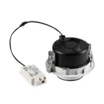 SUPROS 78 DL светильник встраиваемый с LED 9Вт (12Вт), 3000К, 700lm, 60°, белый