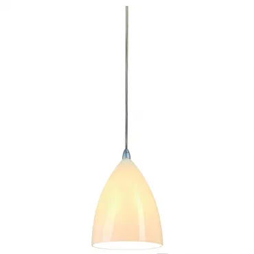 TONGA светильник подвесной для лампы Е14 60Вт макс., серебристый / керамика белая от ImperiumLoft