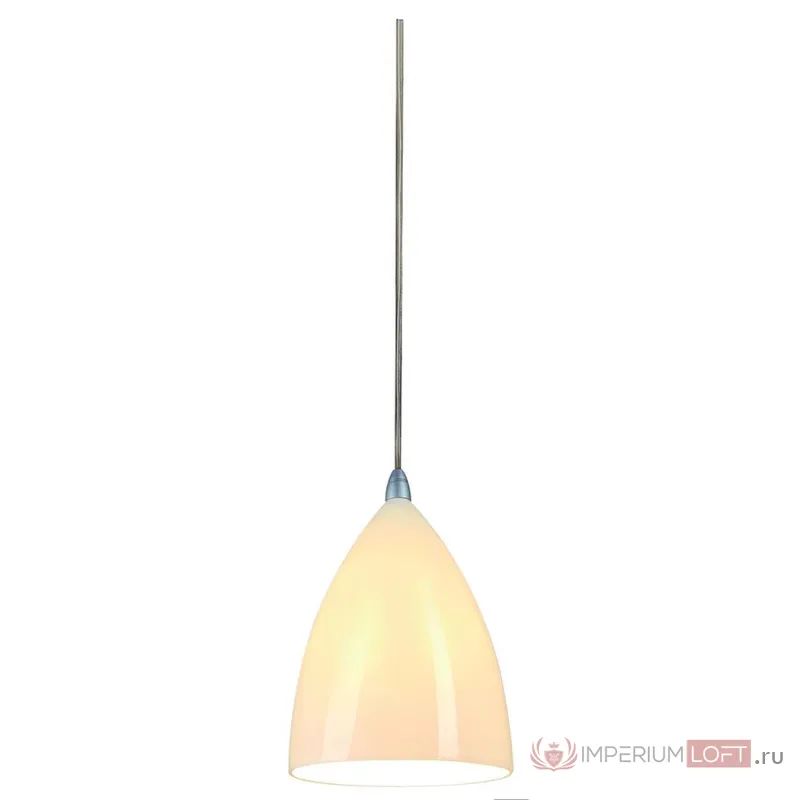 TONGA светильник подвесной для лампы Е14 60Вт макс., серебристый / керамика белая от ImperiumLoft