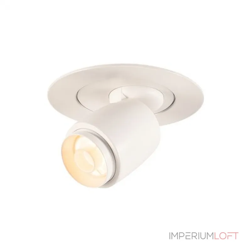 ILU LED светильник встраиваемый 350mA c LED 1Вт, 3000К, 55lm, 24°, с мини-штекером, белый ILU LED светильник встраиваемый 350mA c LED 1Вт, 3000К, 55lm, 24°, с мини-штекером, белый
