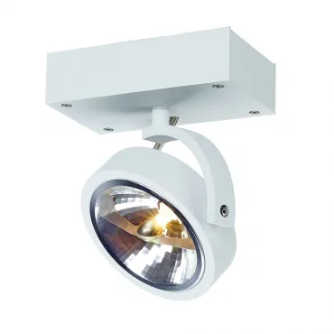 KALU 1 QRB111 светильник накладной с ЭПН для лампы QRB111 50Вт макс., белый от ImperiumLoft
