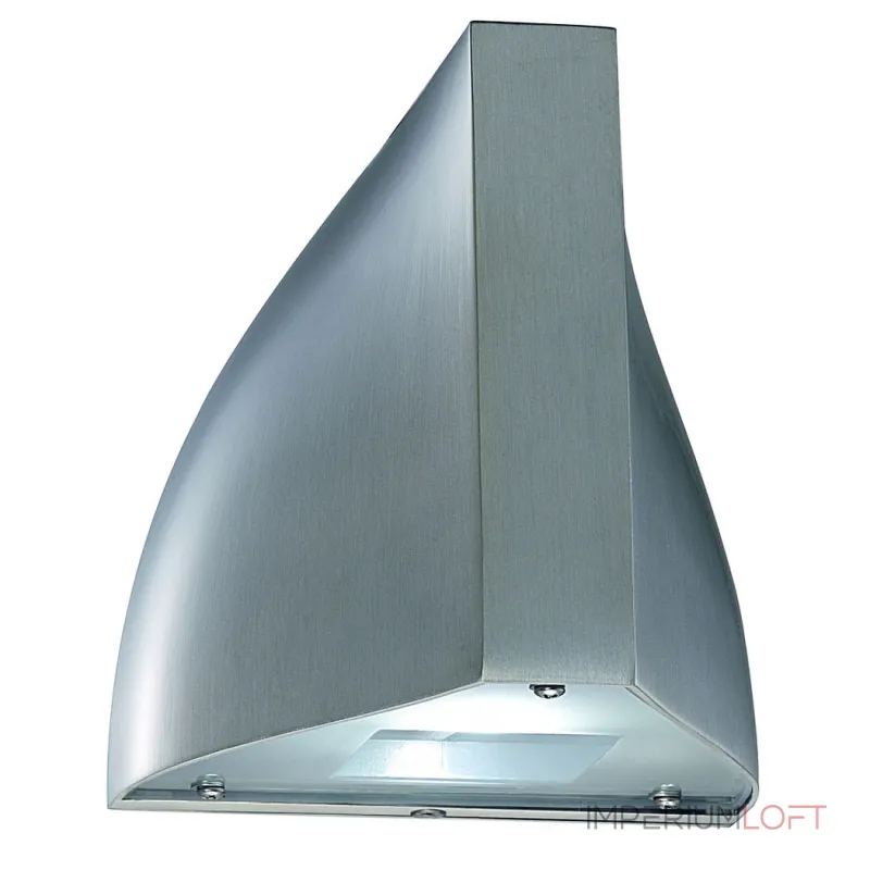 TENDA LED светильник настенный IP44 с 2-мя PowerLED по 3.3Вт (8Вт), 6500K, 340lm, матир. алюминий