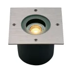 WETSY LED DISK 300 SQUARE светильник встраиваемый IP67 c LED Disk 7.7Вт, 2700K, 300lm, сталь