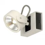 KALU 1 LED светильник накладной с COB LED 17Вт, 3000К, 1000лм, 24°, белый/ черный