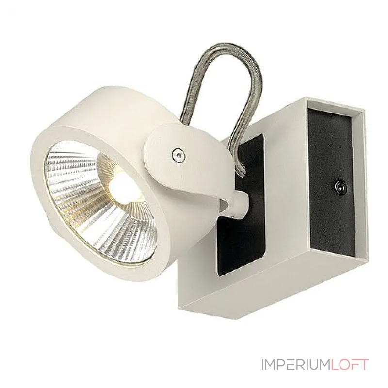 KALU 1 LED светильник накладной с COB LED 17Вт, 3000К, 1000лм, 24°, белый/ черный KALU 1 LED светильник накладной с COB LED 17Вт, 3000К, 1000лм, 24°, белый/ черный