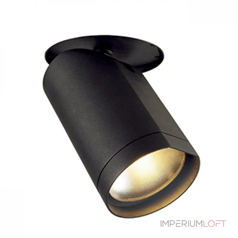BILAS светильник встраиваемый с COB LED 20Вт (20.5Вт), 2700K, 1250lm, 25°, черный