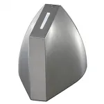 TENDA LED светильник настенный IP44 с 2-мя PowerLED по 3.3Вт (8Вт), 6500K, 340lm, матир. алюминий