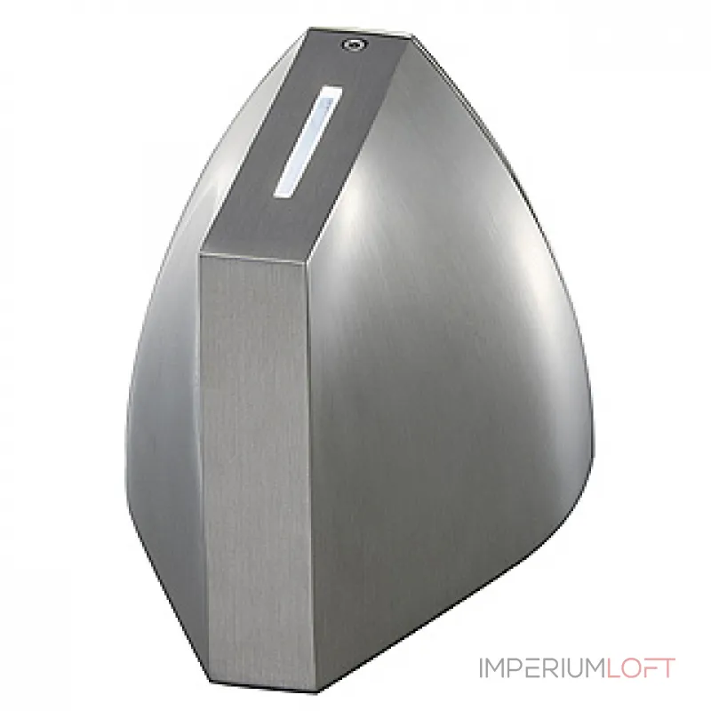 TENDA LED светильник настенный IP44 с 2-мя PowerLED по 3.3Вт (8Вт), 6500K, 340lm, матир. алюминий