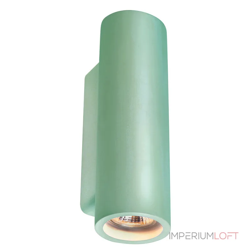 PLASTRA UP-DOWN TUBE светильник настенный для 2х ламп GU10 по 35Вт макс., белый гипс