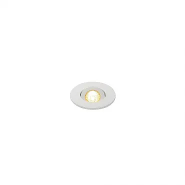 NEW TRIA MINI DL ROUND SET, светильник с LED 2.2Вт, 3000K, 30°, 143lm, с блоком питания, белый