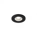 KAMUELA ECO LED светильник встраиваемый IP65 с LED 6.5Вт, 4000К, 400лм, 38°, черный