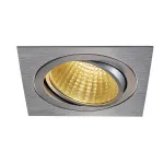NEW TRIA XXL SQUARE SET светильник с COB LED 25Вт (29Вт), 2700К, 2275lm, 38°, с бл.питания, алюминий