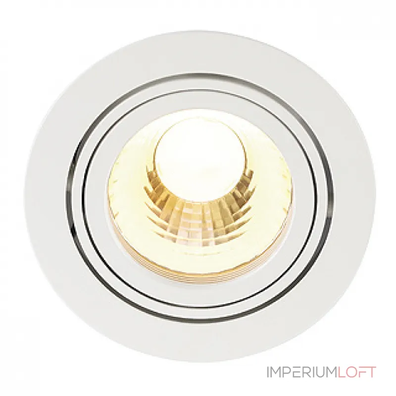 NEW TRIA LED DISK светильник встраиваемый с Fortimo LED 12Вт, 2700K, 800lm, 35°, белый