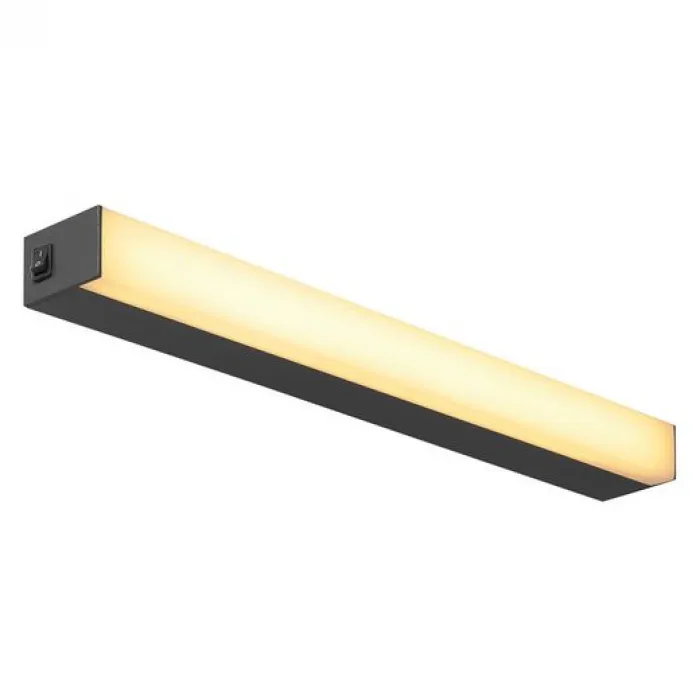 SIGHT 60 LED светильник накладной c выключателем, c LED 2х7,5 (17Вт), 3000К, 1500lm, черный от ImperiumLoft