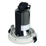 NEW TRIA LED DISK светильник встраиваемый с Fortimo LED 12Вт, 2700K, 800lm, 35°, белый