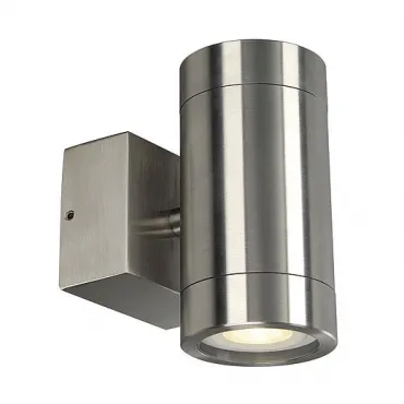 ASTINA STEEL GU10 светильник настенный IP44 для 2х ламп GU10 по 35Вт макс., сталь