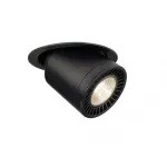 SUPROS MOVE светильник встраиваемый с LED 33.5Вт (37.5Вт), 3000К, 3150lm, 60°, черный