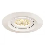 KINI светильник IP65 встраиваемый поворотный c LED 12Вт, 60°, 3000К, 850лм, белый