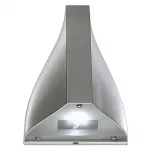 TENDA LED светильник настенный IP44 с 2-мя PowerLED по 3.3Вт (8Вт), 6500K, 340lm, матир. алюминий