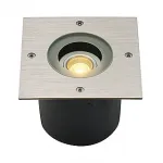 WETSY LED DISK 300 SQUARE светильник встраиваемый IP67 c LED Disk 7.7Вт, 2700K, 300lm, сталь