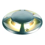 AQUADOWN MICRO светильник встраиваемый IP67 для лампы MR11 20Вт макс., 4 сектора, серебристый от ImperiumLoft