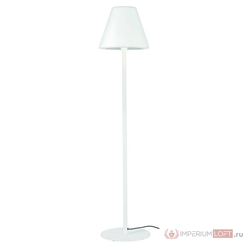 ADEGAN светильник напольный IP54 для лампы E27 24Вт макс., белый от ImperiumLoft