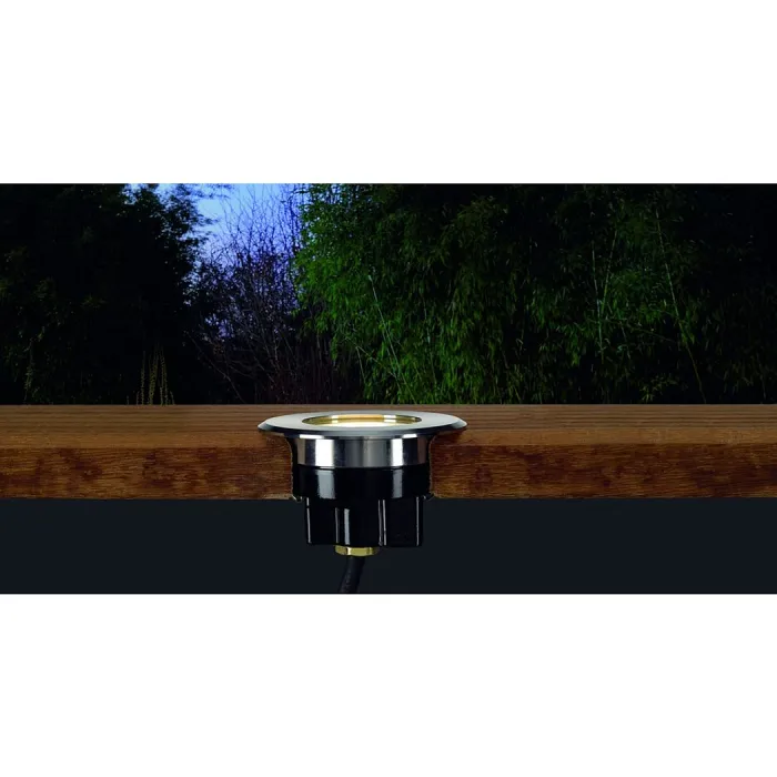 DASAR® FLAT LED 230V светильник встраиваемый IP67 c PowerLED Module 4.3Вт, 3000К, 160lm, сталь от ImperiumLoft