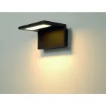 ANGOLUX WALL светильник настенный IP44 с 36 SMD LED 6Вт (7.51Вт), 3000K, 500lm, 120°, антрацит