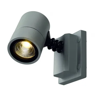 MYRALED WALL светильник накладной IP55 c COB LED 5Вт (6.8Вт), 3000K, 350lm, 30°, серебристый от ImperiumLoft