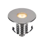 DASAR® 100 PREMIUM LED ROUND светильник встр. IP67 c LED 3.8Вт (5.5Вт), 3000K, 300lm, 24°, сталь