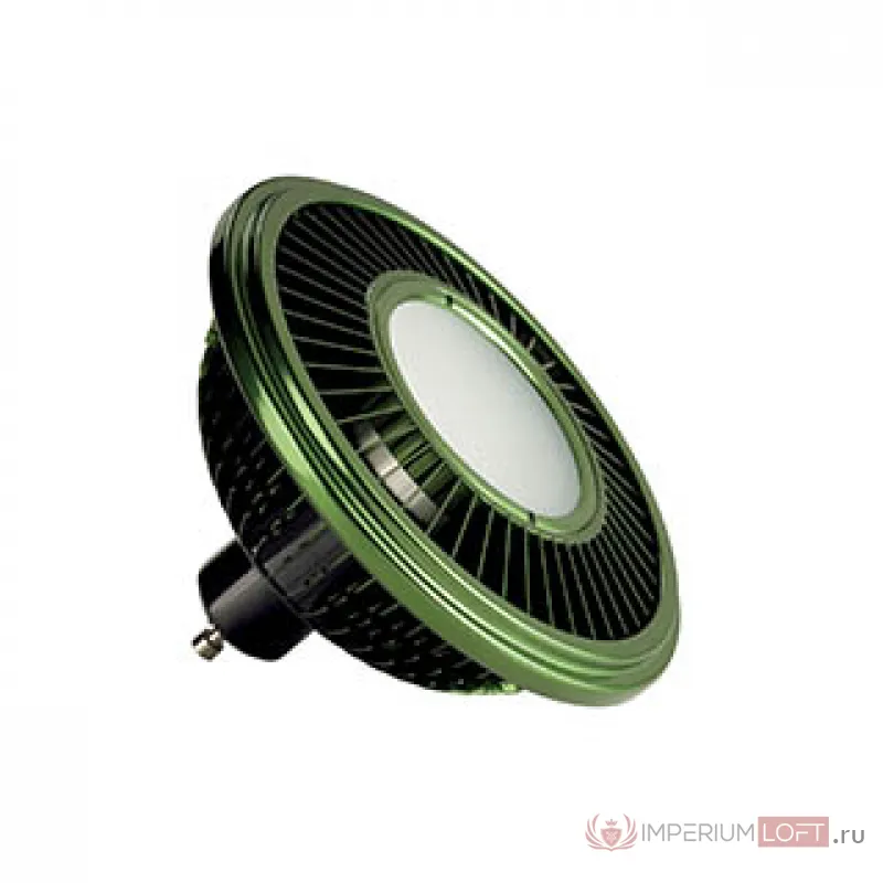 LED ES111 источник света CREE XB-D LED, 230В, 17.5Вт, 140°, 2700K, 750lm, CRI80, димм, зелен. корпус от ImperiumLoft