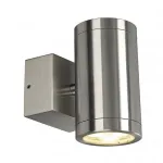 ASTINA STEEL LED светильник настенный IP44 c PowerLED 2x 3Вт (8.7Вт), 3000К, 510lm, сталь